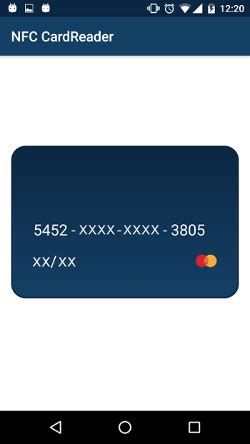 nfc test credit card|android nfc read credit card.